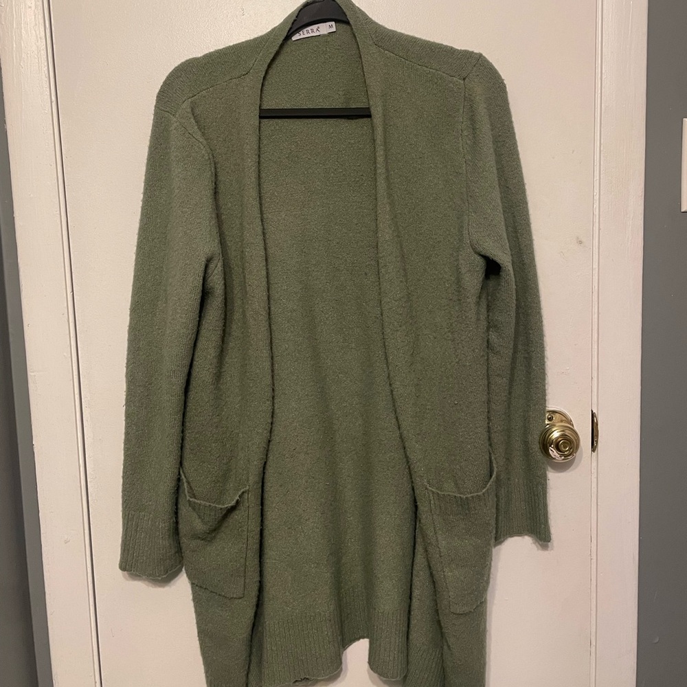 Green Cardigan ((M/L)